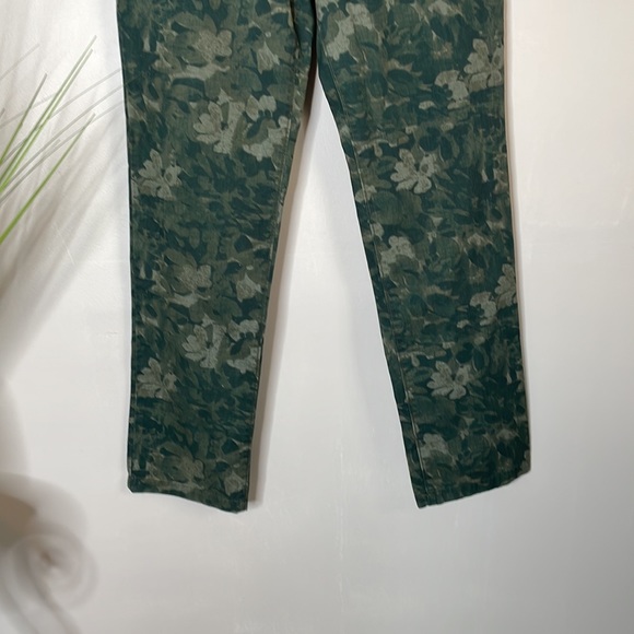 GAP Mens Green Floral Print Lived In Slim Fit Pant Size 32 - Picture 4 of 8